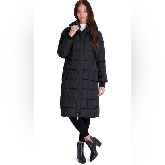 Steve Madden Maxi Puffer Jacket - Picture 2 of 10